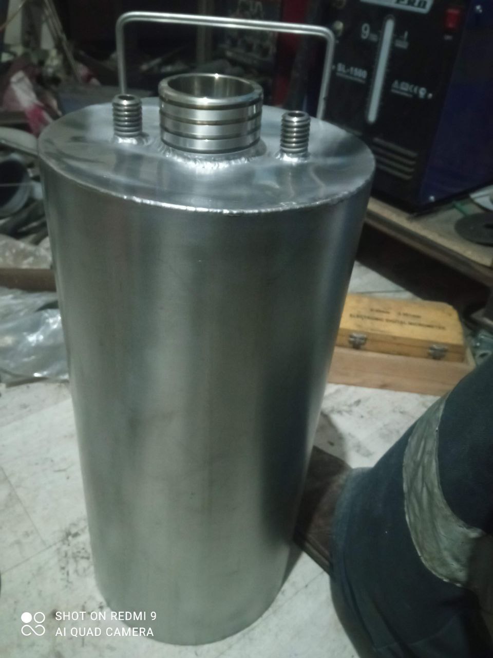 Сварной цилиндрический корпус